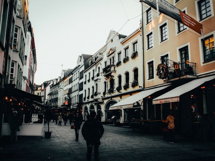 Gasse in Düsseldorf