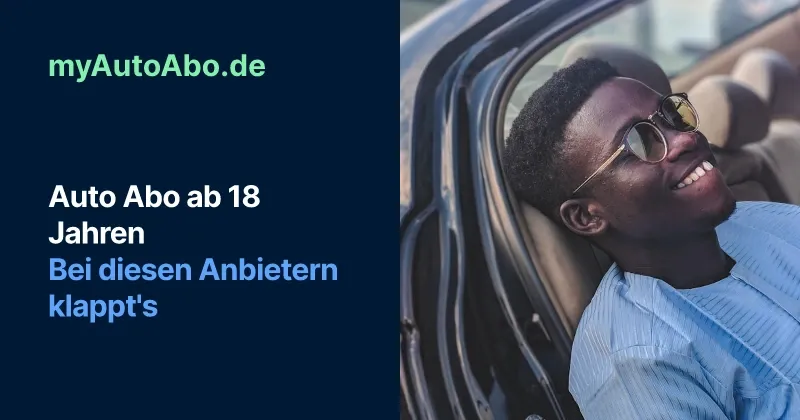 Titelbild Auto Abo für Fahranfänger ab 18