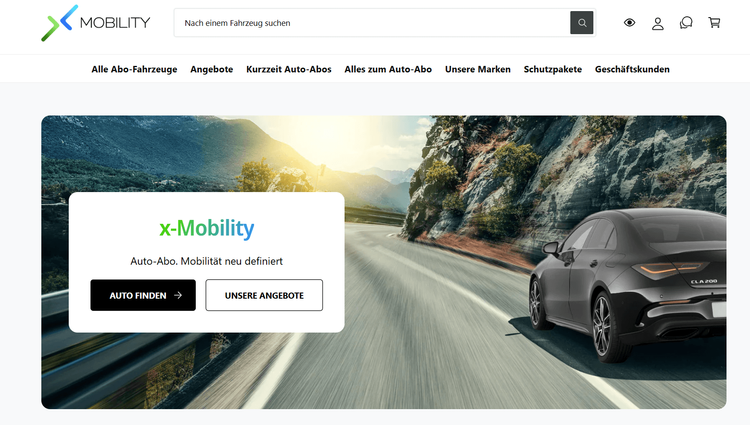 Foto von der x-Mobility Homepage